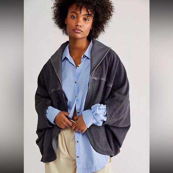 FREE PEOPLE COZY UP CARDI - Picture 1 of 3
